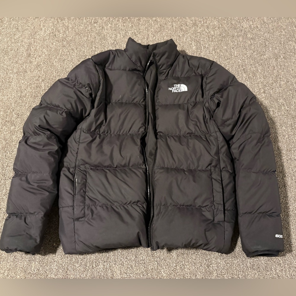 North Face Black Reversable Puffer (600)